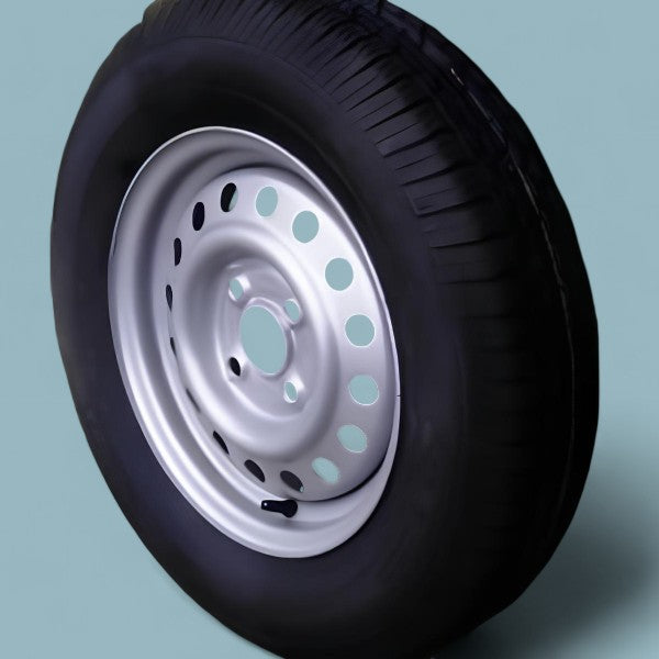 Reserverad 13 Zoll – komplett mit Felge und Halterung