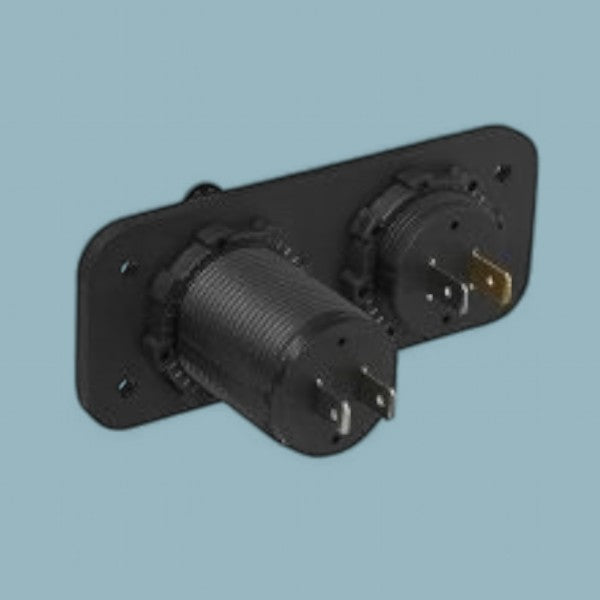 USB Lader met 12V Plug – Inbouwmodel