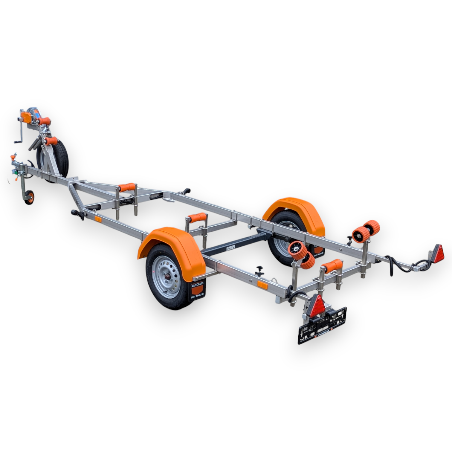 Vanclaes Base 750-525 ongeremde boottrailer