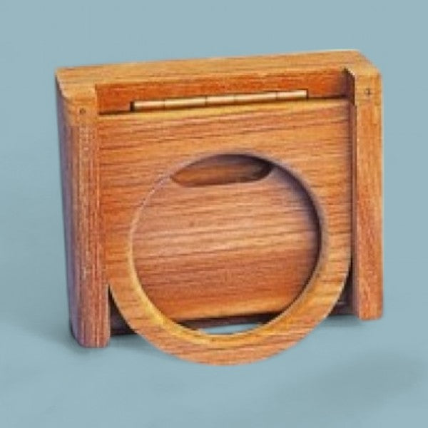 Teak Bekerhouder (Inklapbaar)
