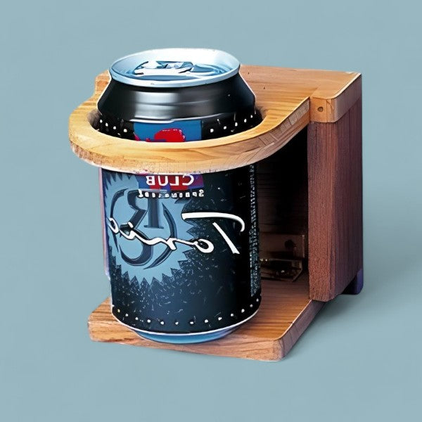 Teak Bekerhouder (Inklapbaar)