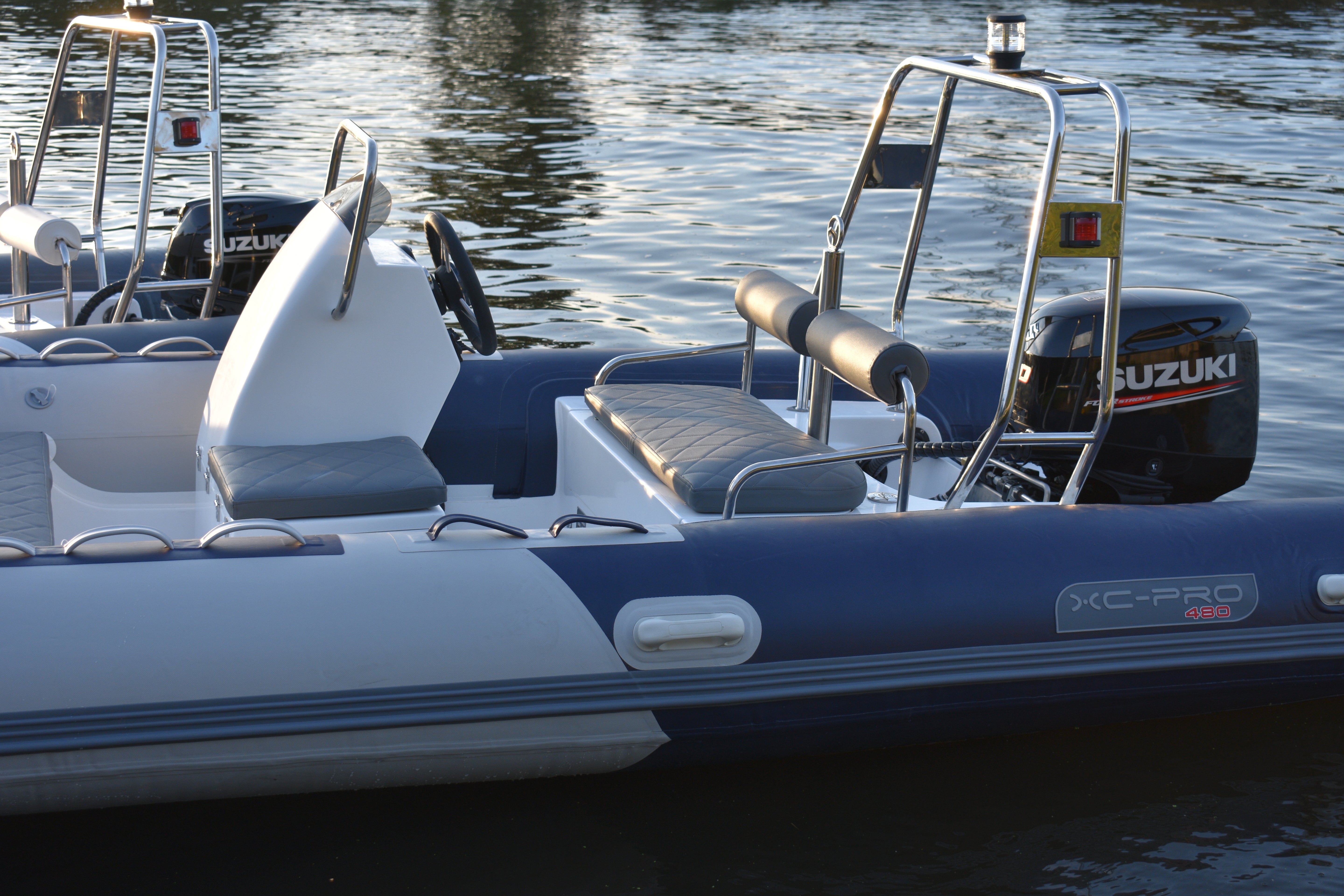 RIB 480 DF overjarig incl. Suzuki 50 pk