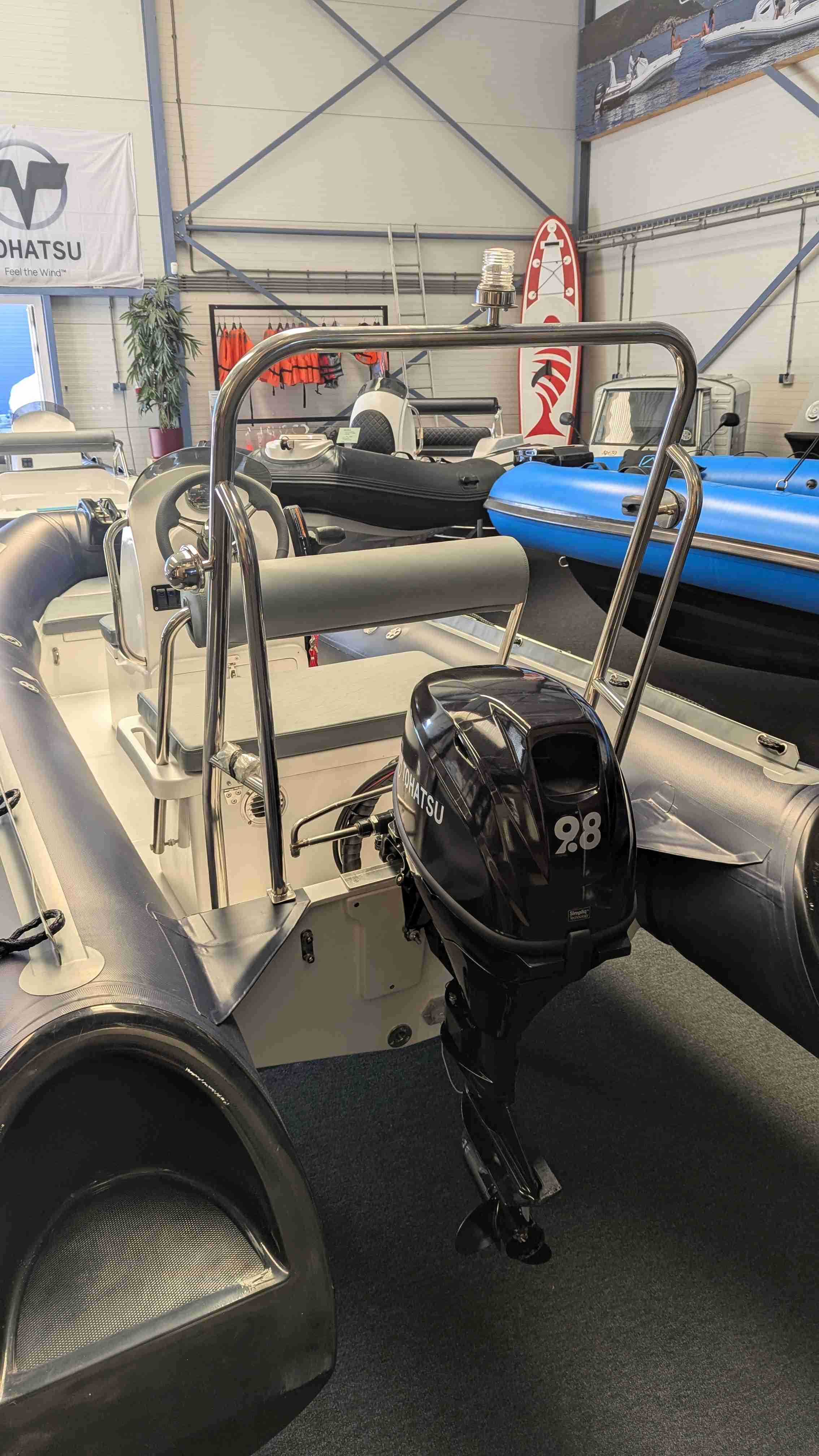 RIB Excellent 390BF incl. Tohatsu 9,8 pk Overjarig