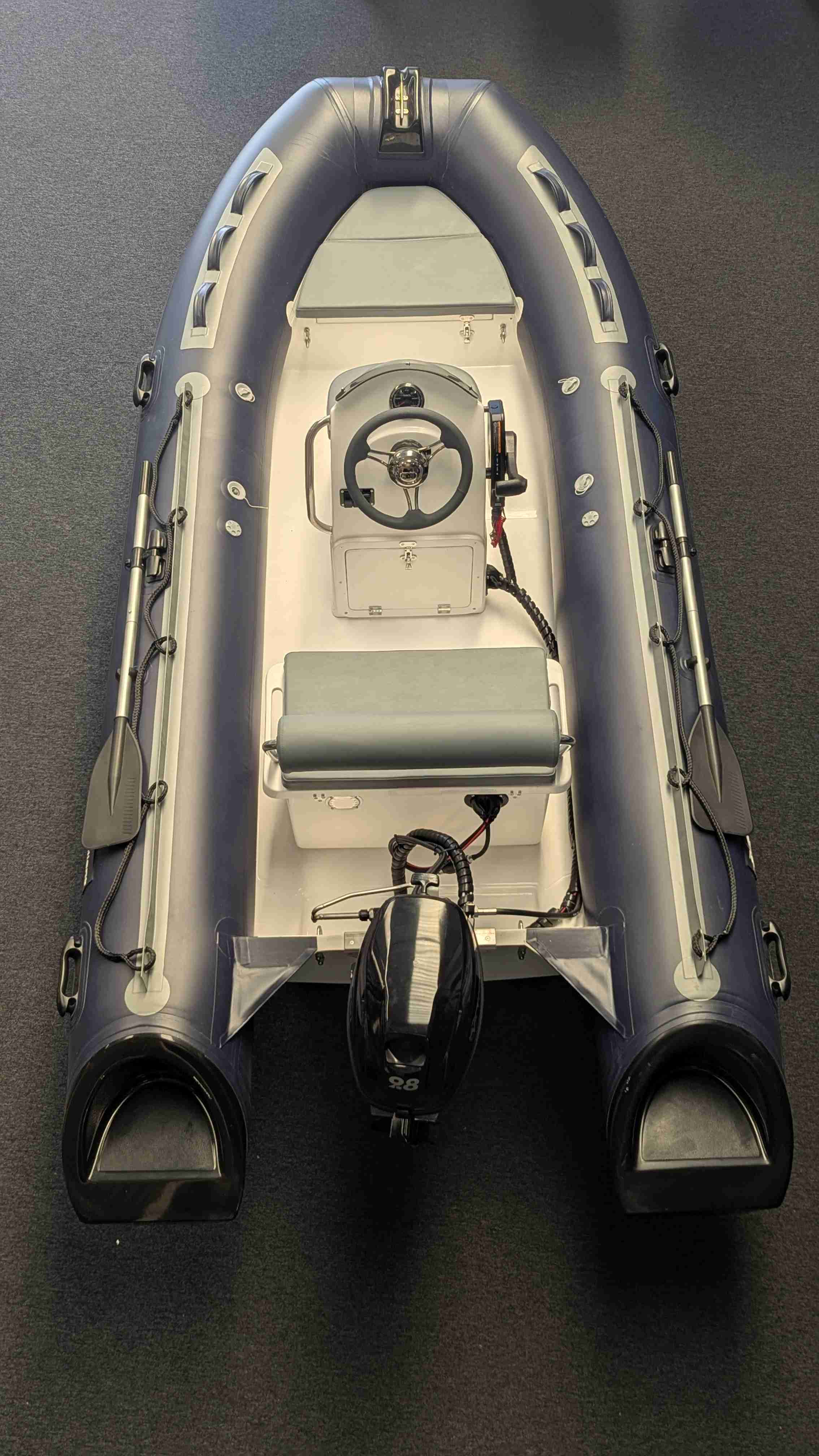 RIB Excellent 390BF incl. Tohatsu 9,8 pk Overjarig