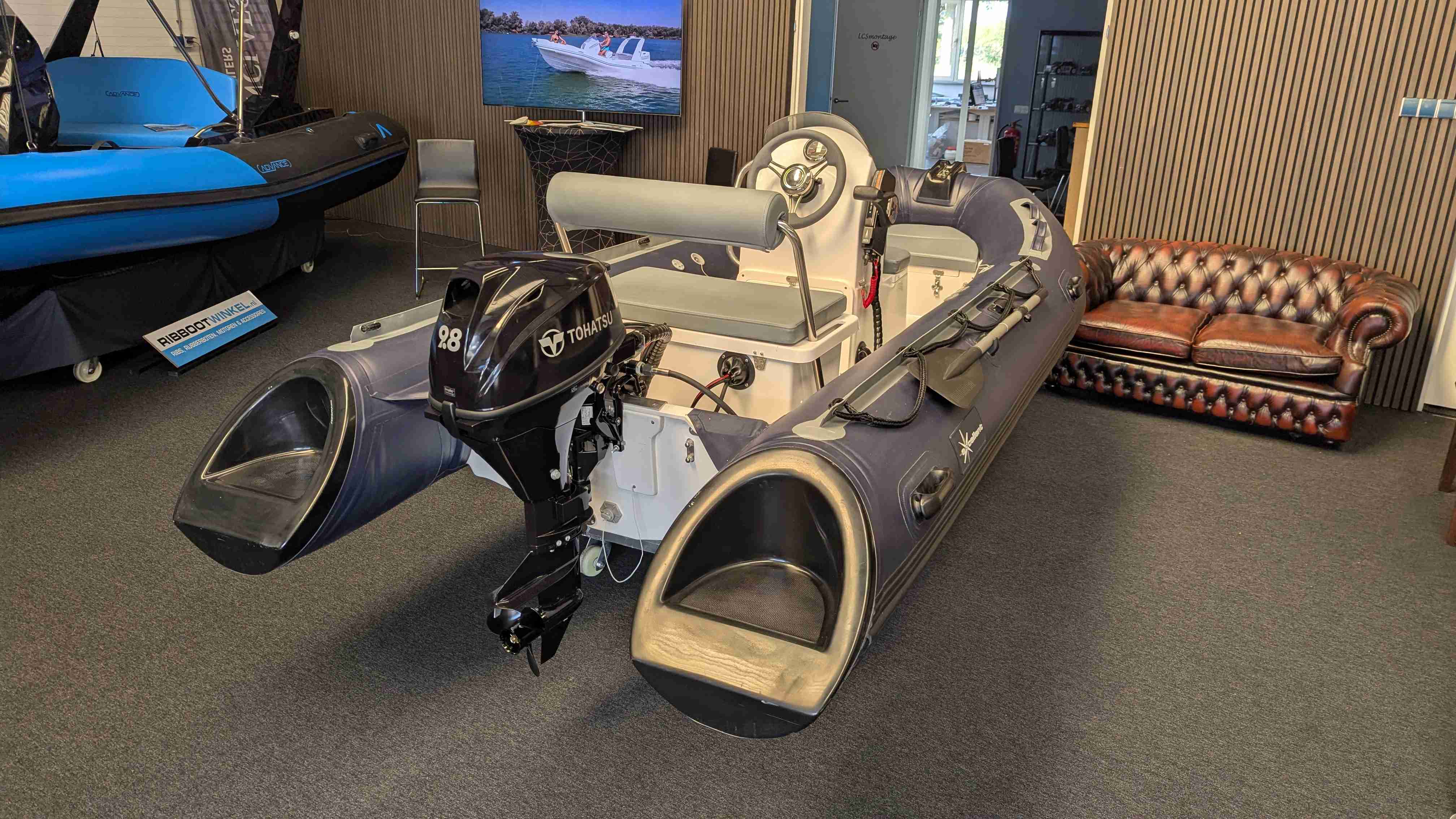 RIB Excellent 390BF incl. Tohatsu 9,8 pk Overjarig