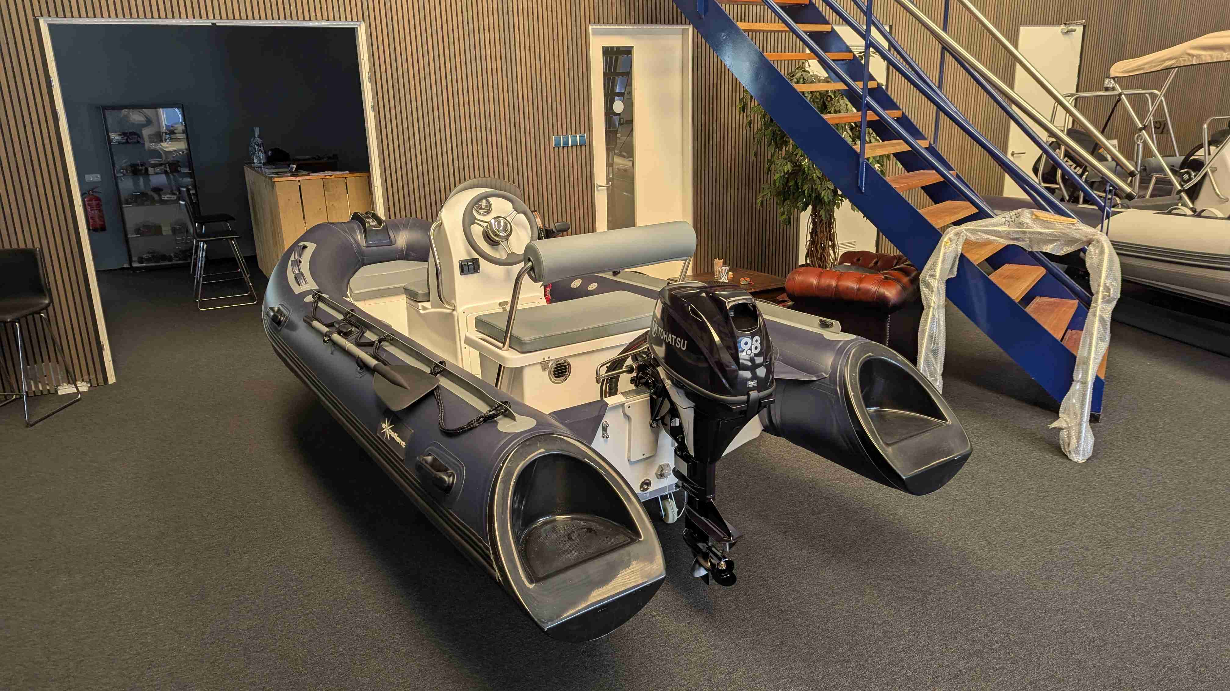 RIB Excellent 390BF incl. Tohatsu 9,8 pk Overjarig