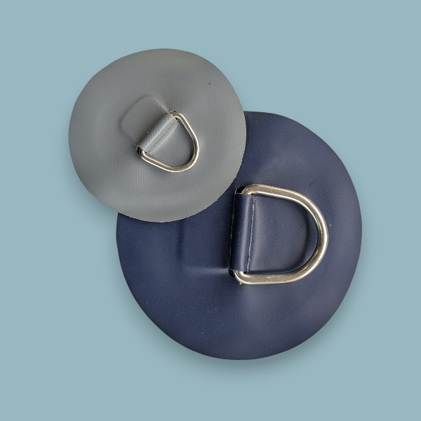 Hebeöse / Schleifring aus Edelstahl – Für Schlauchboote (verklebbar)