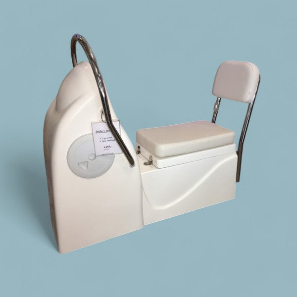 Jockey Seat met Rugleuning – Comfort & Opbergruimte