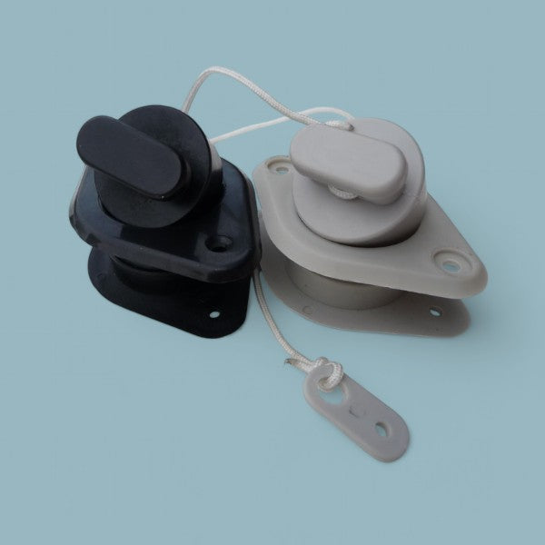 Lensplug met Stop – 22 mm (Zwart)