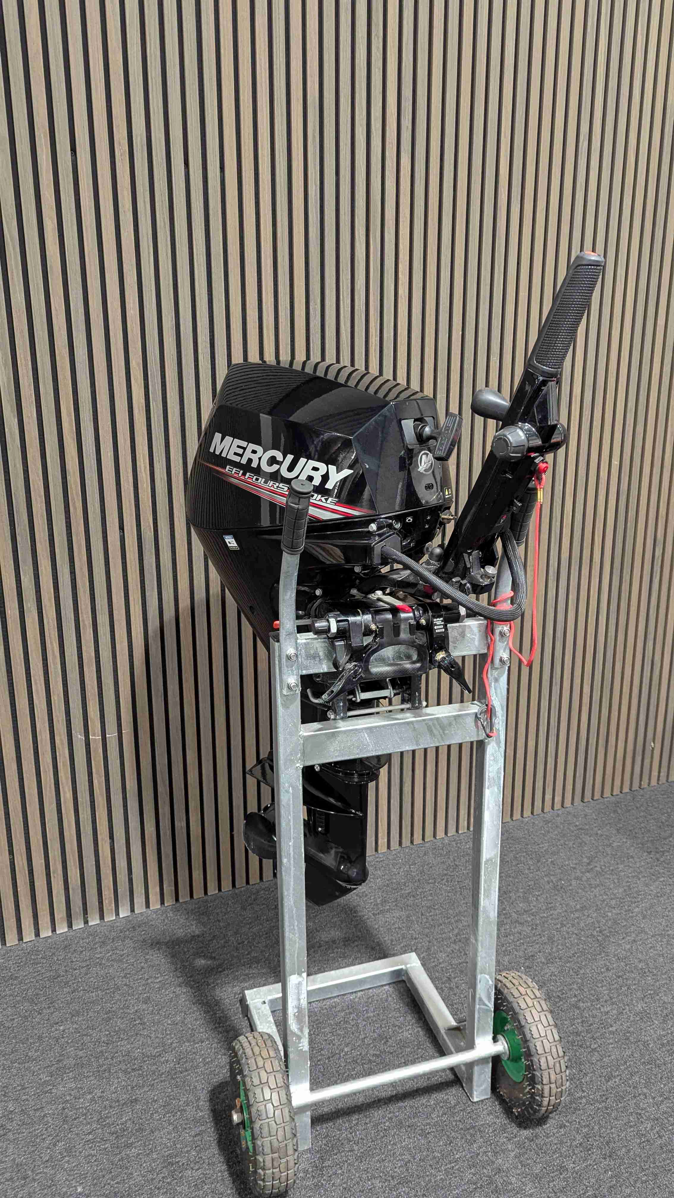 Mercury 15pk EFI 4-T knuppelbediening, kortstaart