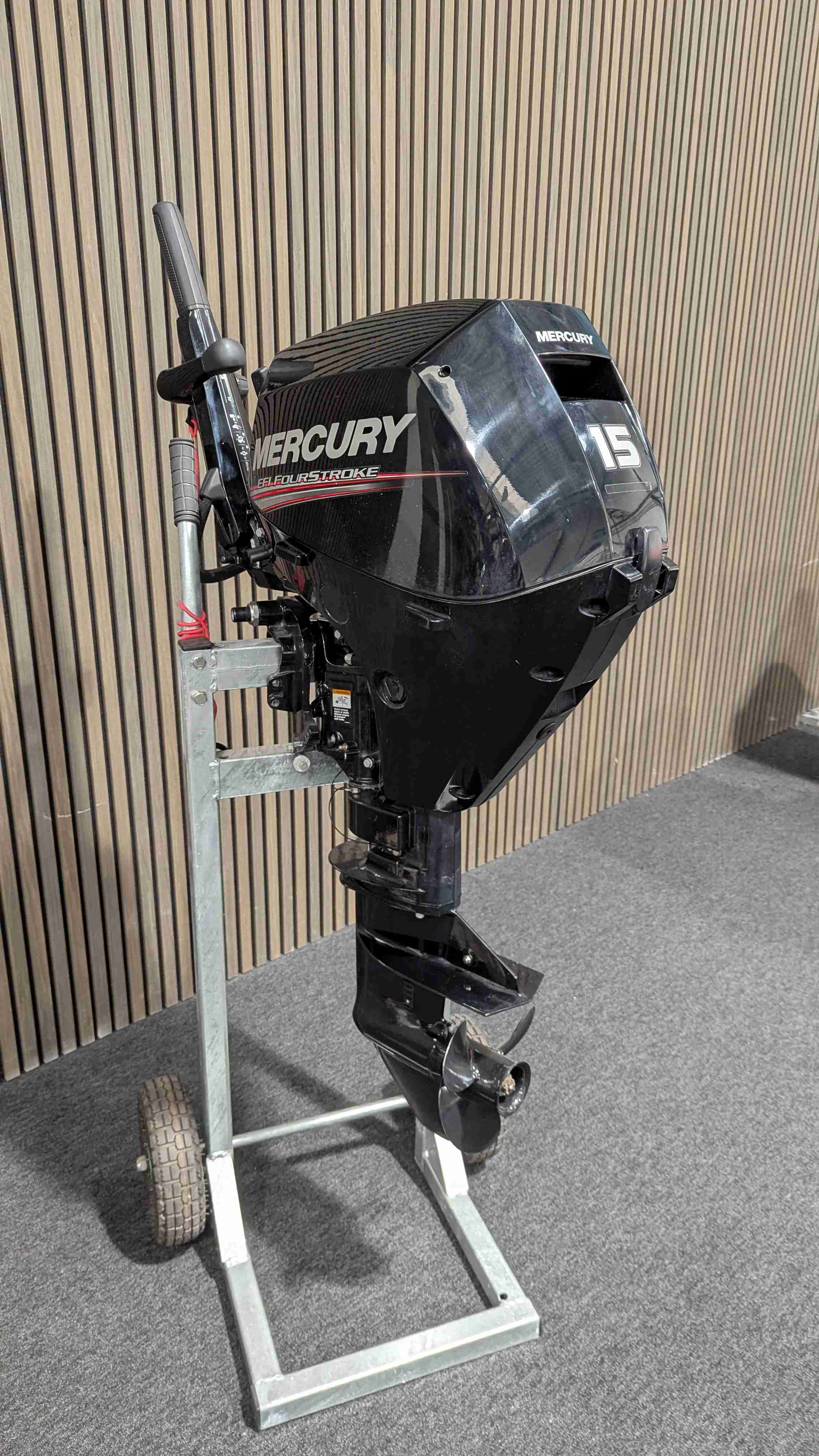 Mercury 15pk EFI 4-T knuppelbediening, kortstaart