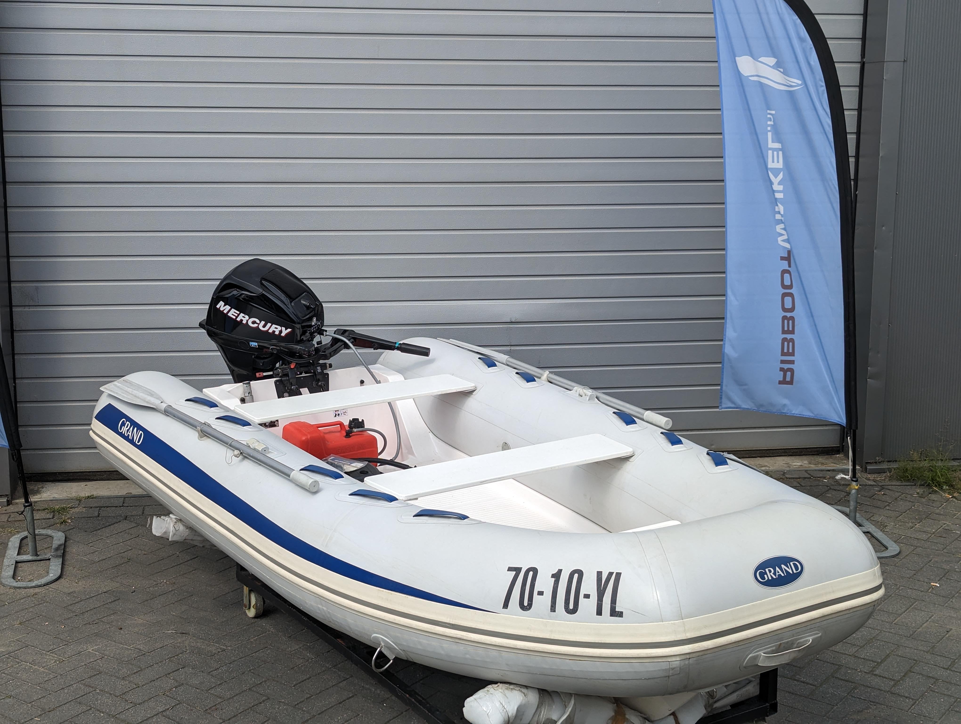 RIB GRAND 350 incl. Mercury 20 pk