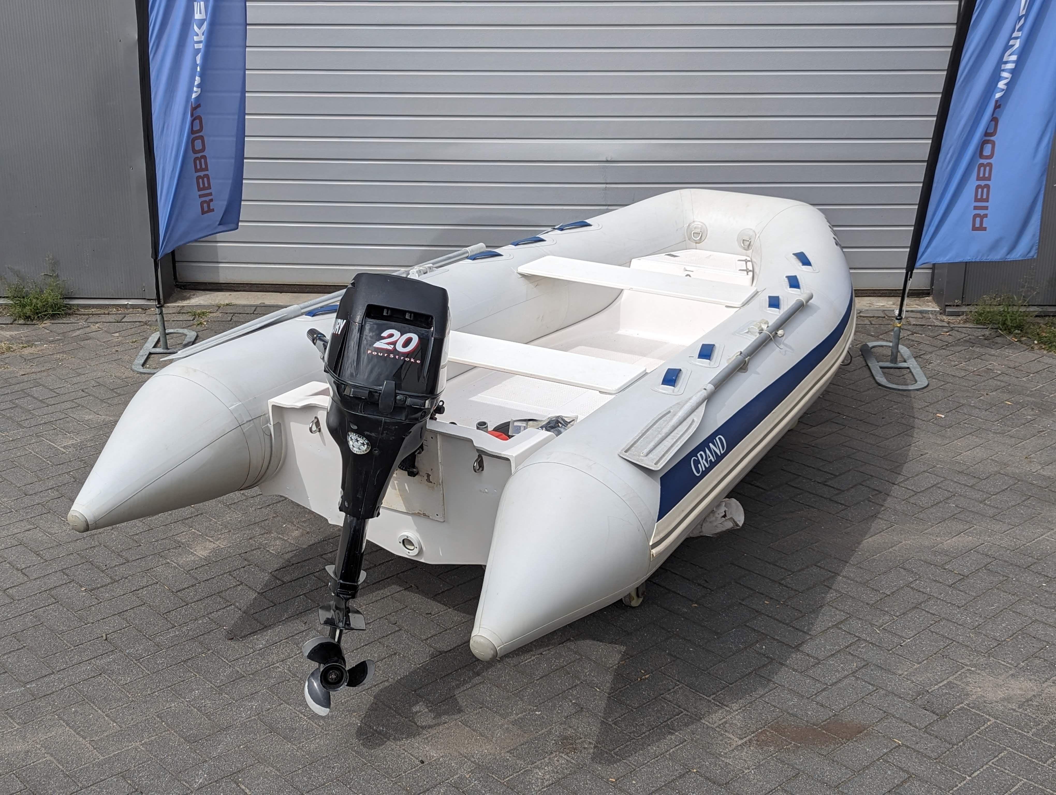 RIB GRAND 350 incl. Mercury 20 pk