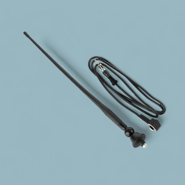 Rubberen Antenne met Verstelbare Bevestigingsvoet – 35 cm