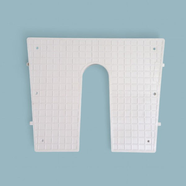 Spiegelschutz – Kunststoff, Weiß (22 mm auf 1 mm Verlauf)