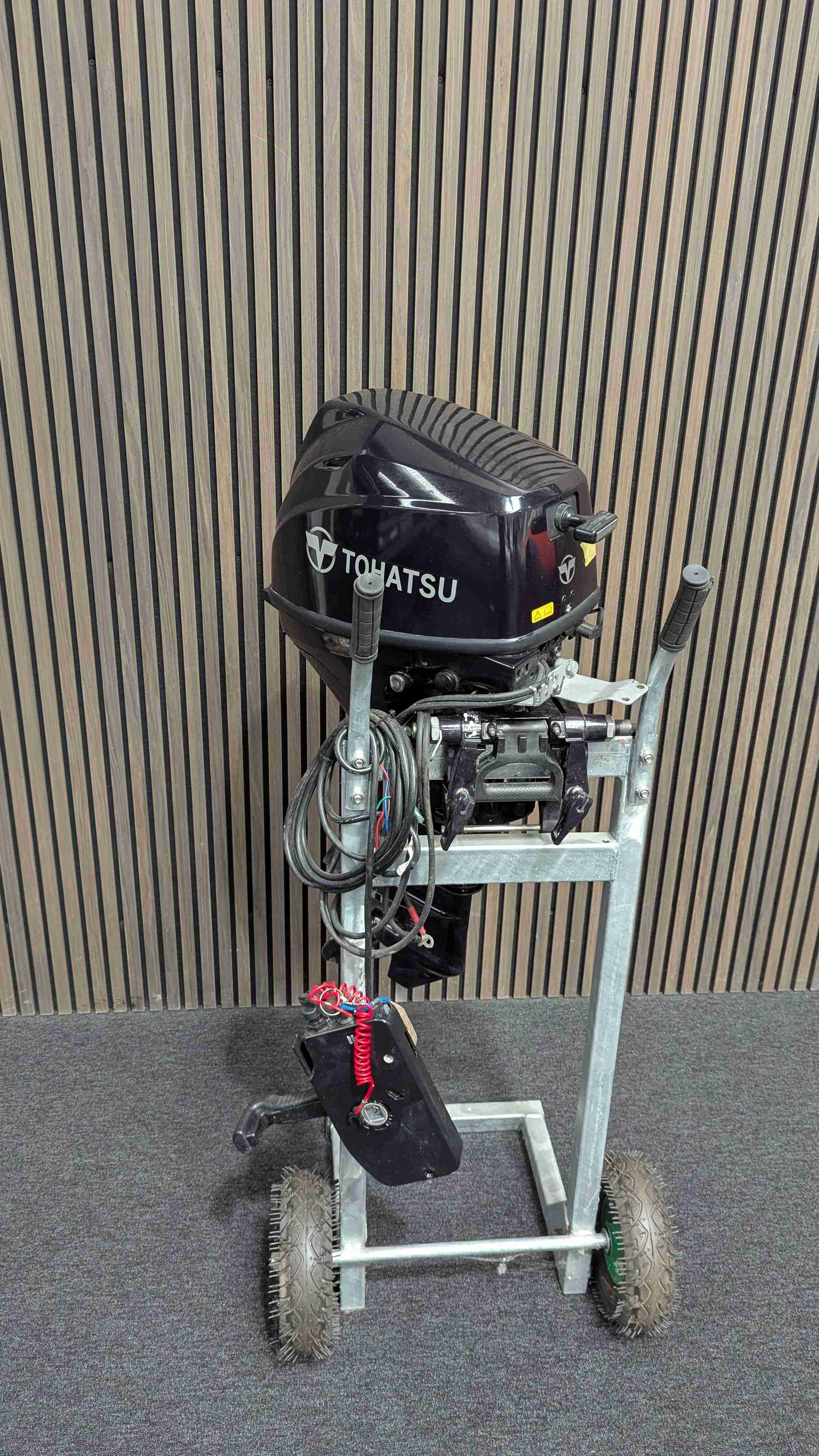 Tohatsu 8 pk EPS Afstandsbediening, Electrische start, kortstaart