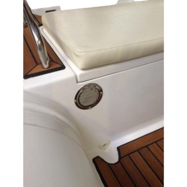 Ventilatierooster RVS – Diameter 100 mm