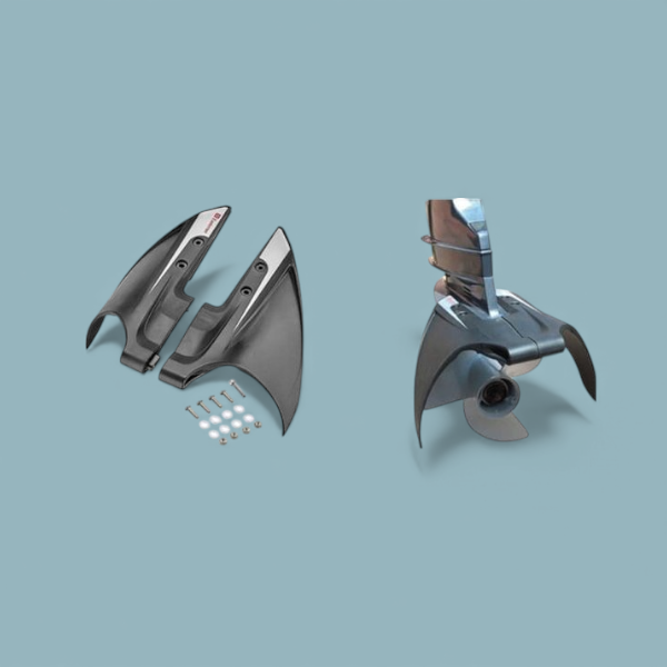 The Wing Hydrofoil– Liften boot en bescherming van schroef en benen