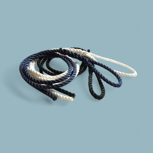 Fenderlijn – 1,5 Meter met Oog (8 mm, Zwart of Navy)