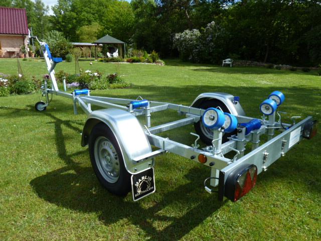 Marlin 505 ongeremde Kantel X-lang boottrailer