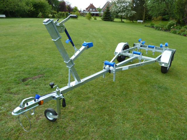 Marlin 505 ongeremde Kantel X-lang boottrailer