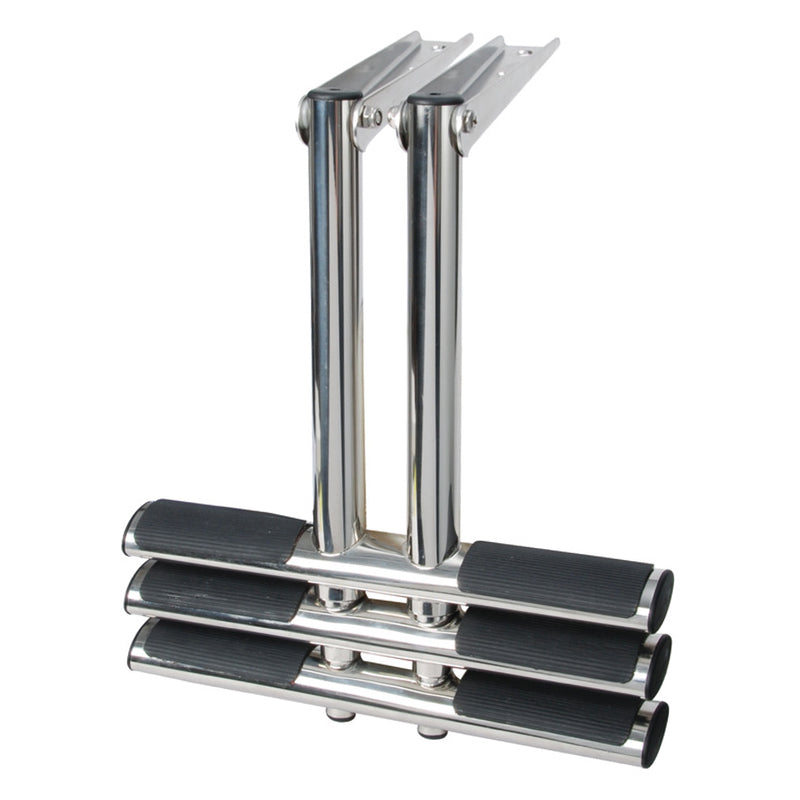 Schwimmleiter aus Edelstahl – faltbar und einziehbar