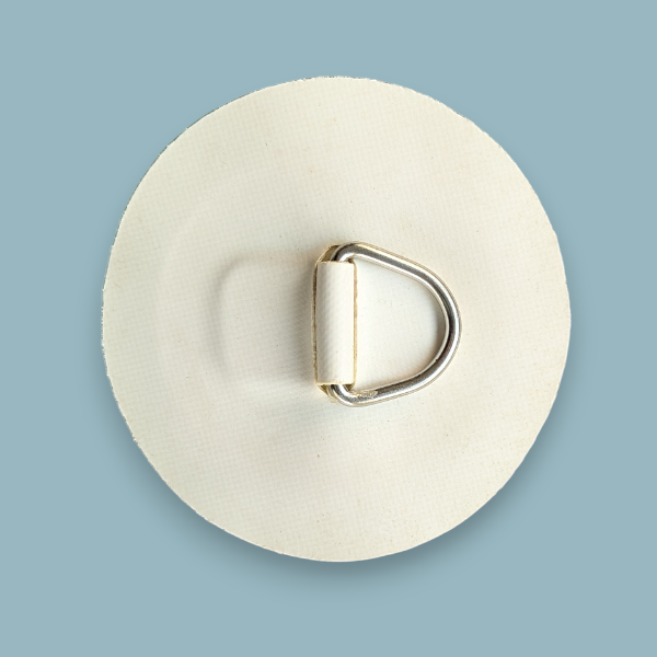 Hebeöse / Schleifring aus Edelstahl – Für Schlauchboote (verklebbar)