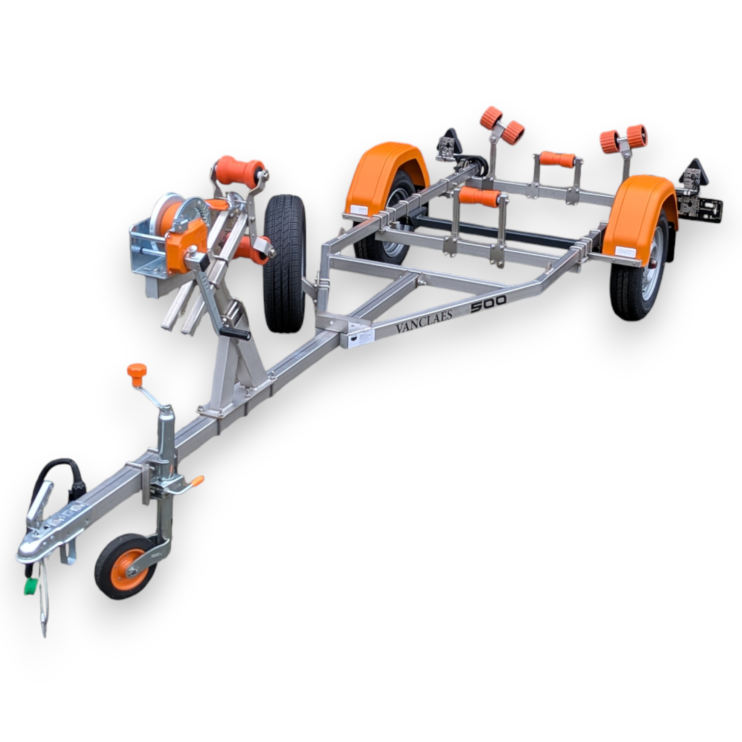 Vanclaes Base 500-450 ongeremde boottrailer