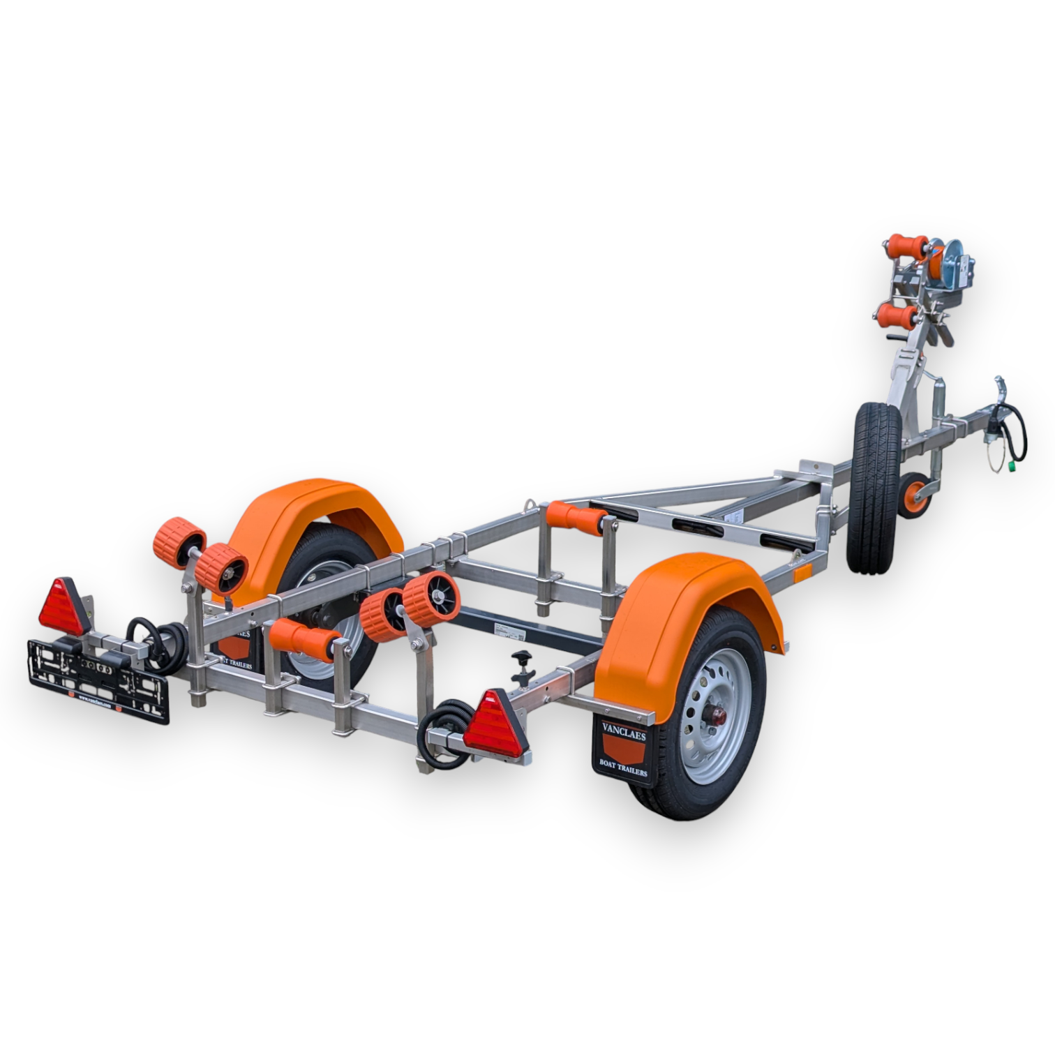 Vanclaes Base 500-450 ongeremde boottrailer