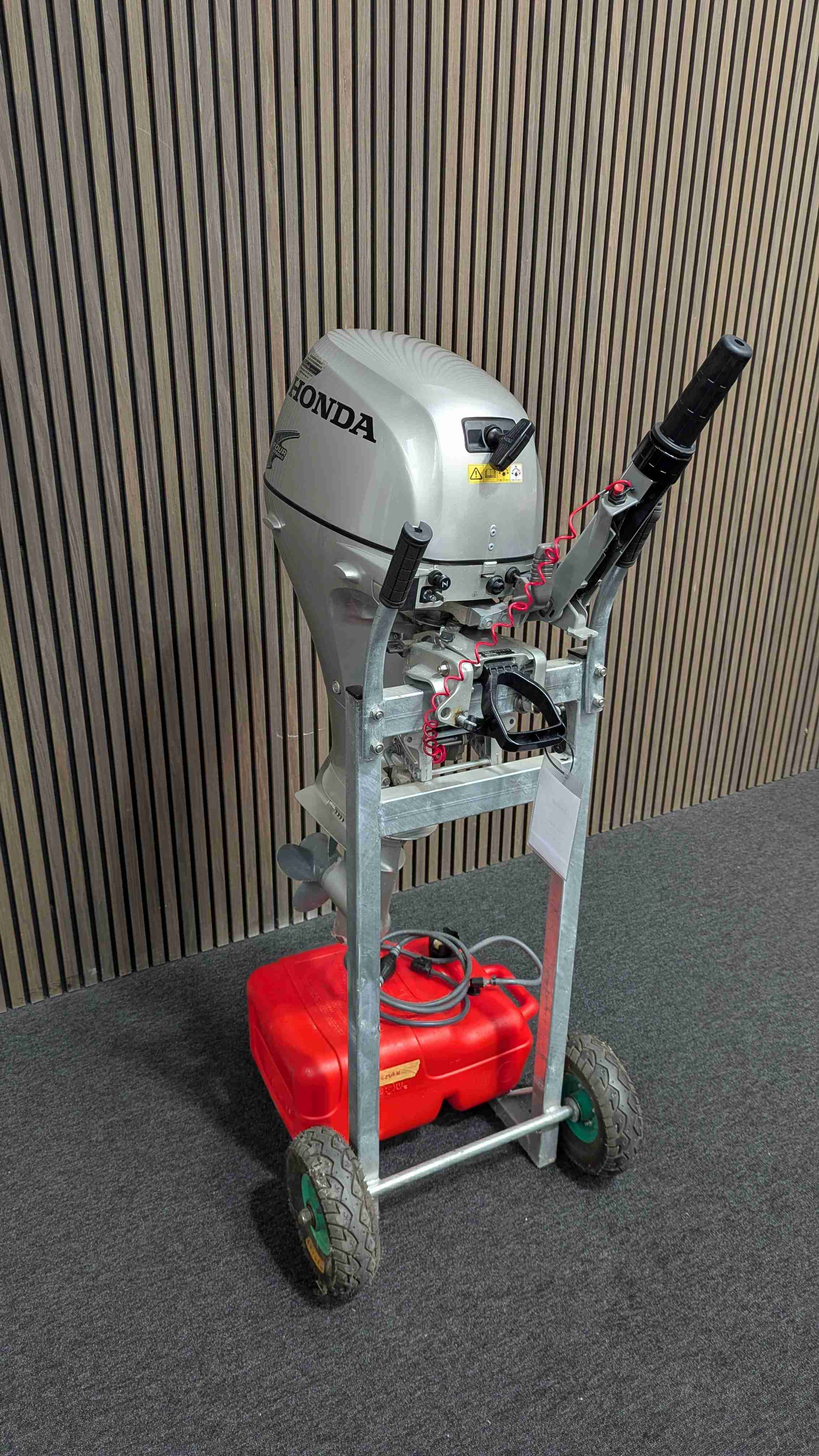 Honda 20 pk  BF 20D 4-T knuppelbediening, kortstaart