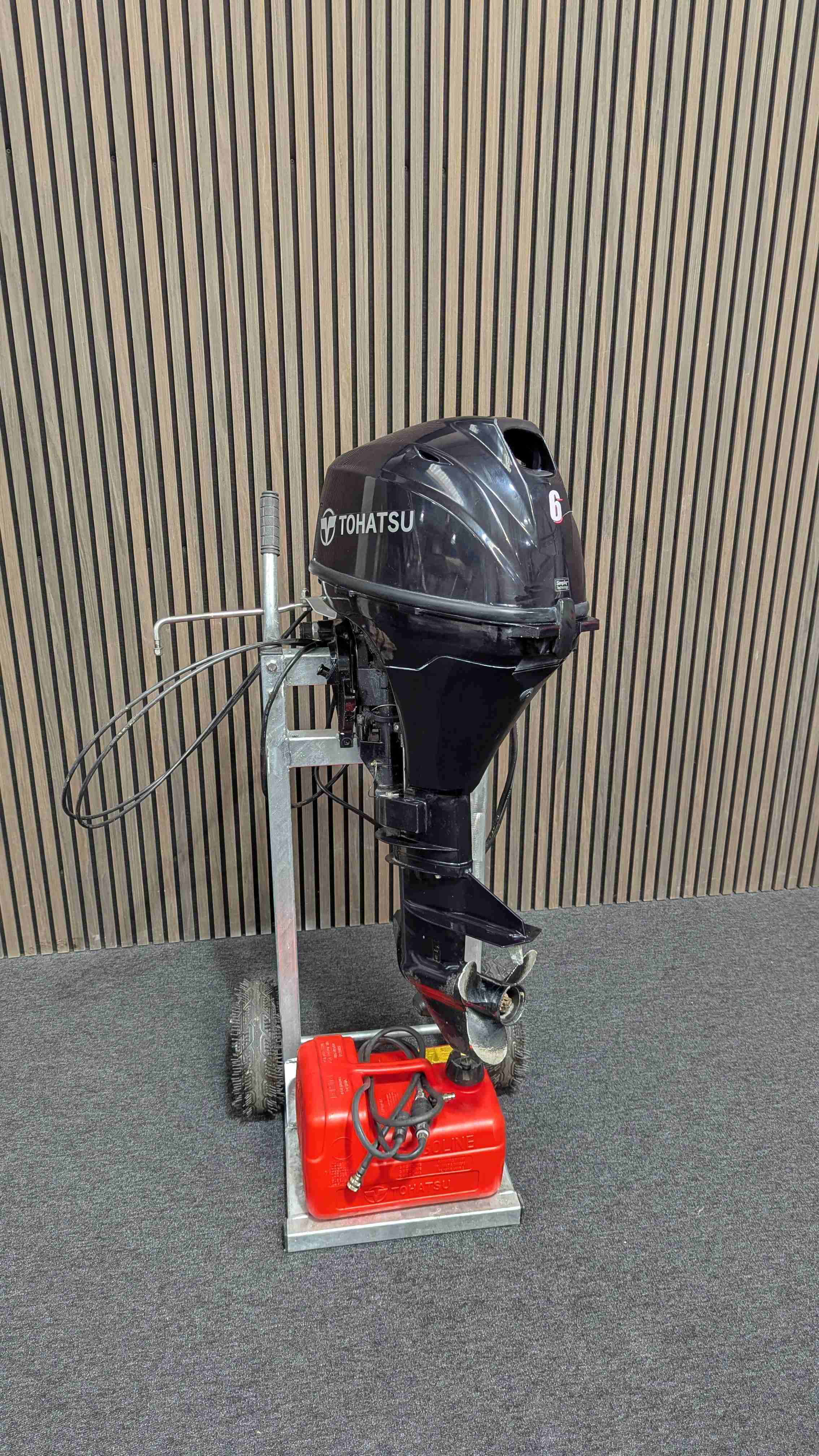 Tohatsu 9,8 pk EPS Afstandsbediening, Electrische start, kortstaart