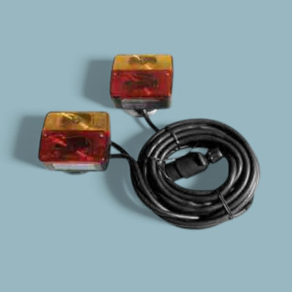 Anhängerbeleuchtung mit magnetischer Befestigung