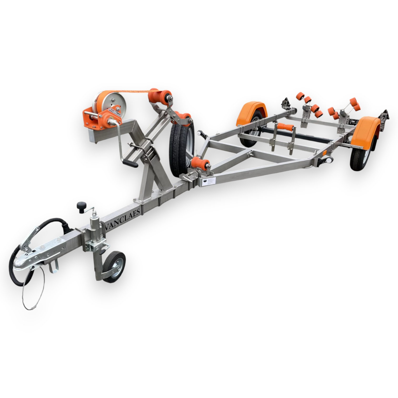 Vanclaes Wave 500-450 ongeremde boottrailer