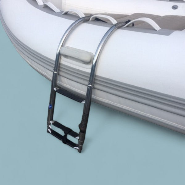 RVS Zwemtrap voor Rubberboot – 4 Treden