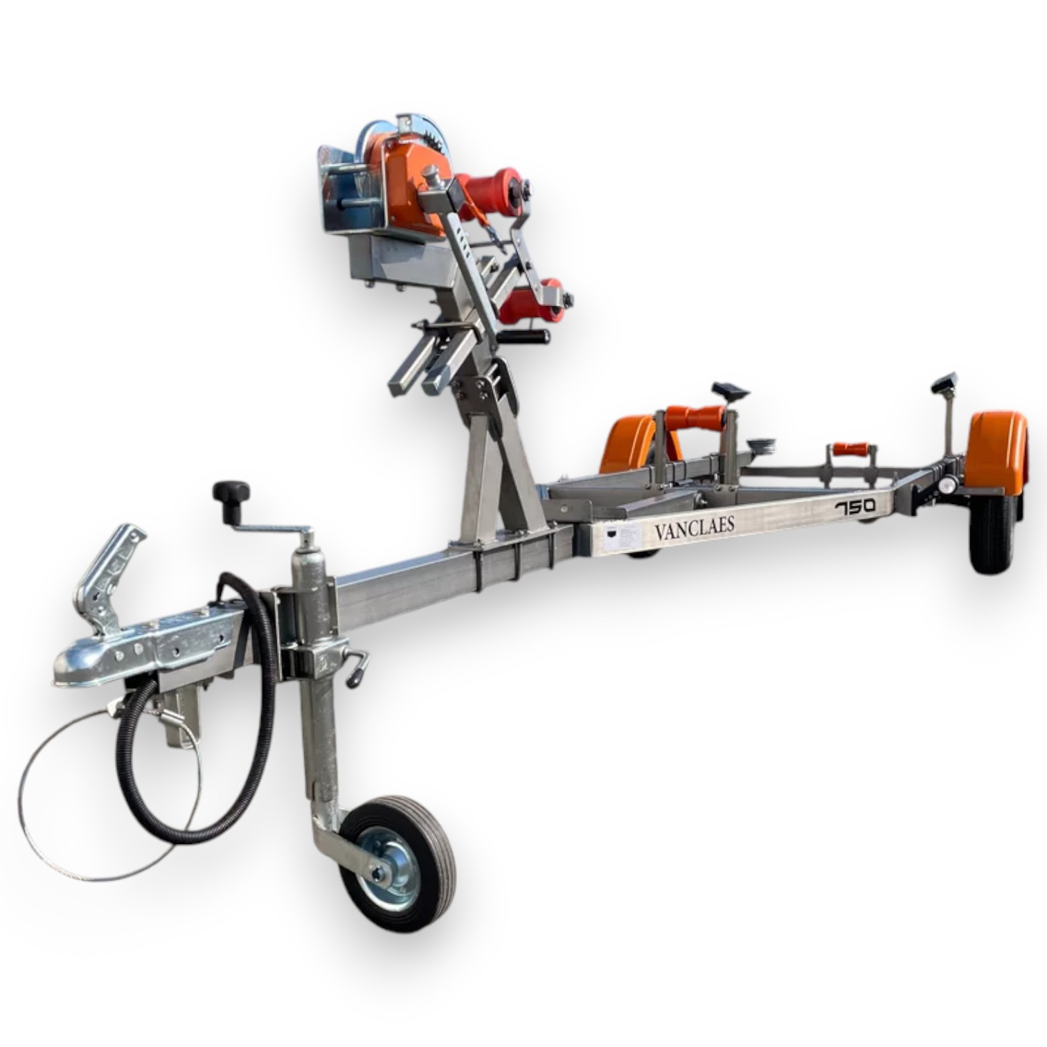 Vanclaes Base 750-525 ongeremde boottrailer