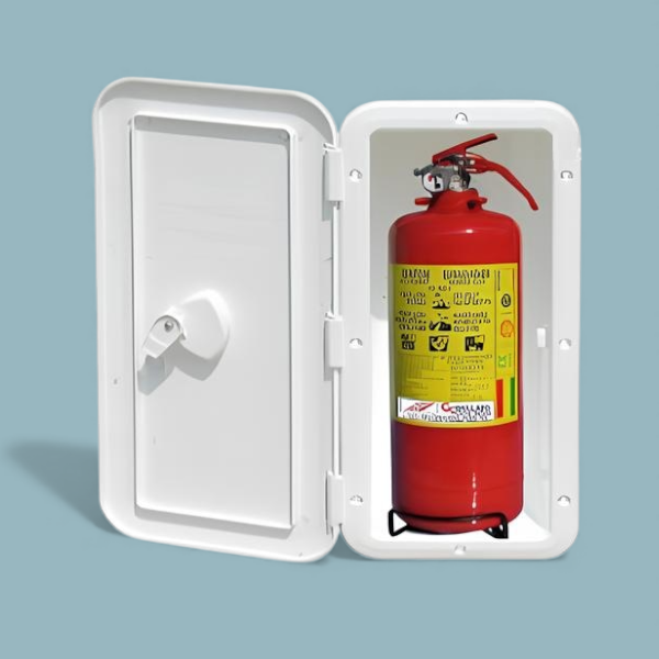 Feuerlöscherschrank – Einbaumodell für 1 kg Feuerlöscher