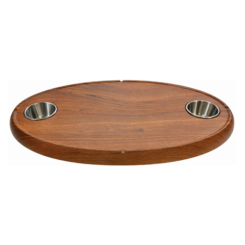 Ovale boottafel – Teak Look